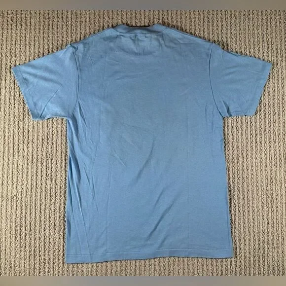 Vintage Touch Of Gold Wolverine Sabretooth Marvel Comics T-Shirt Med Blue 80's